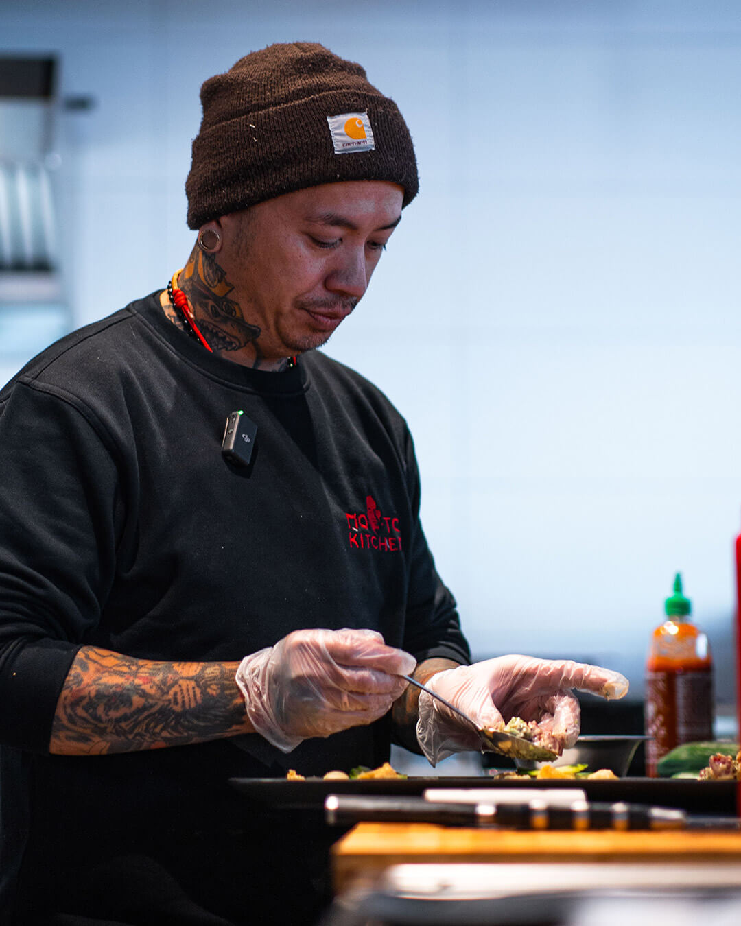 Moto Kitchen Nadorster Straße – Oldenburg: Einblick in den Sitzbereich des Stores